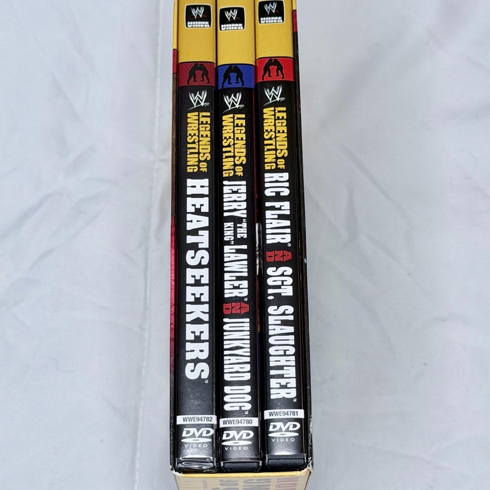 WWE Legends of Wrestling Collection 3-Disc DVD Set Slipcover Case - Picture 4 of 10